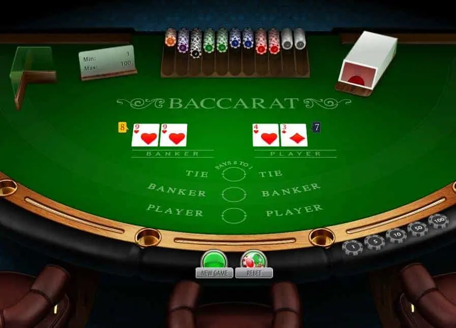 Baccarat  - trò chơi có nguồn gốc từ châu Âu
