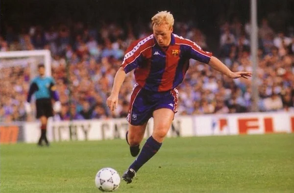 Ronald Koeman trong màu áo Barcelona