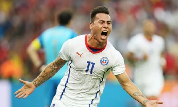 Vua phá lưới Copa America người Chile - Eduardo Vargas
