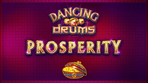 Logo của game Dancing Drums Prosperity với thiết kế bắt mắt