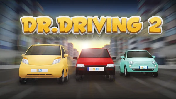 Giao diện bắt mắt của game Dr. Driving 2