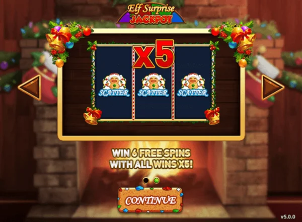 Tiền thưởng khủng từ game Elf Surprise Jackpot