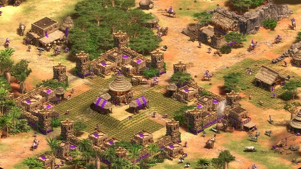 Âm thanh và đồ họa trong Age of Empire 2 đều được cải tiến vượt trội