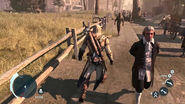 Game Assassin’s Creed 3 để đánh giá rõ hơn về âm thanh và độ họa