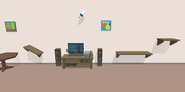 Không gian trong game kết hợp âm thanh rung lắc của đồ vật rất chân thực