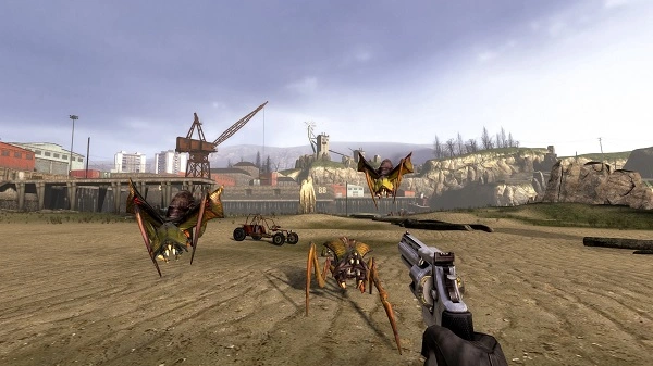 Half-Life 2 sở hữu nhiều loại trang bị và vũ khí hiện đại, hoành tráng