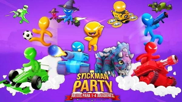 Stickman Party 2 3 4 MiniGames