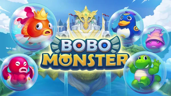 Logo Bobo Monster với những nhân vật vô cùng dễ thương