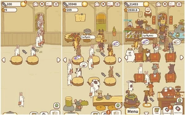 Game mô phỏng việc quản lý nhà hàng