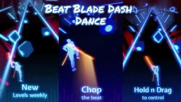 Game Beat Blade Dash Dance - trò chơi âm nhạc với hiệu ứng đẹp mắt được nhiều người yêu thích