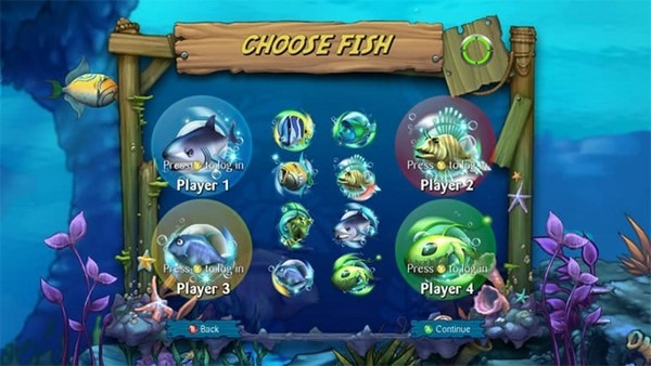 Có khá nhiều loài cá trong game mà bạn có thể lựa chọn