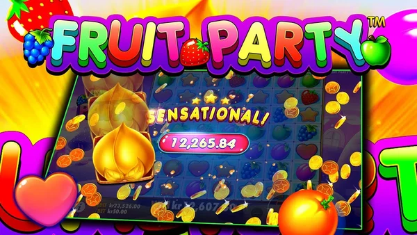 Luật chơi Fruit Party Slot rất đơn giản
