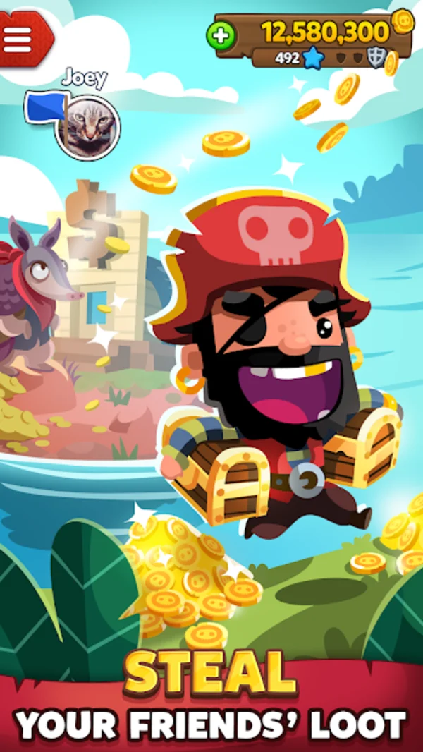 Đồ hoạ game Pirate Kings bắt mắt và hấp dẫn