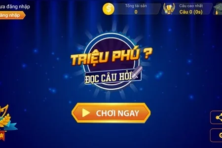 Game Trieu Phu Online: Đi tìm triệu phú phiên bản Mobile