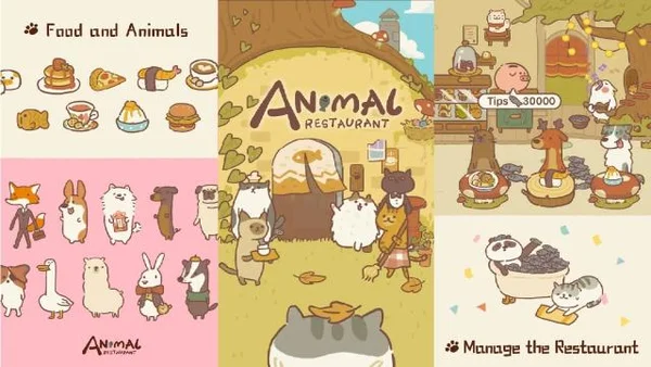 Game Animal Restaurant không có cốt truyện rõ ràng
