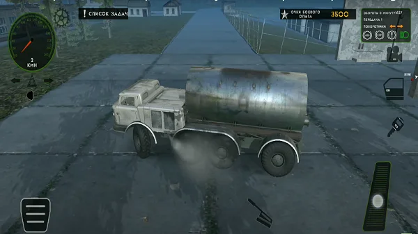 Tanker truck trong game Russian Military Truck