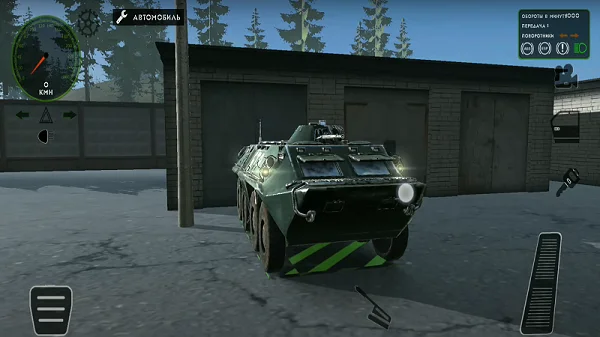 Xe bọc thép APC trong game Russian Military Truck