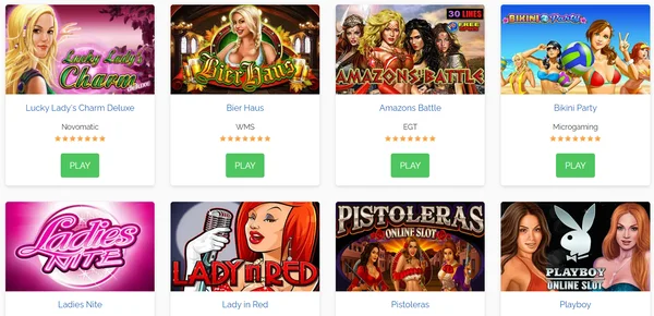 Những tựa game nổi bật đang được phát hành bởi Sexy Slots