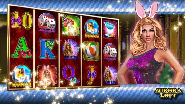 Hình ảnh các cô nàng trong game Sexy Slots được sử dụng để tăng sự thú vị cho game