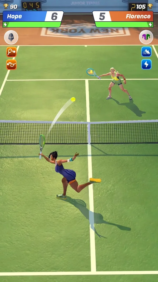 Đồ họa 3D đem đến trải nghiệm hấp dẫn trong Tennis Clash