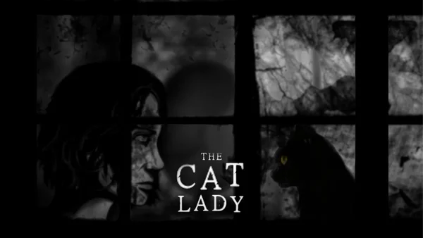 Giao diện trầm mặc của game The Cat Lady