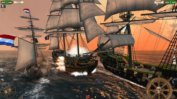 Đồ hoạ trong Game The Pirate: Caribbean Hunt vô cùng tinh xảo và chân thực