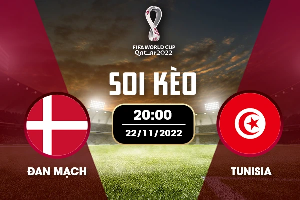 Soi kèo Đan Mạch vs Tunisia trước trận đấu