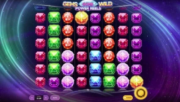 Giới thiệu slot game Gems Gone Wild Power Reels