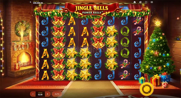 Jingle Bells Power Reels với nhiều tính năng hấp dẫn