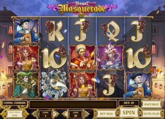 Masquerade là một trong những slot game có tỷ lệ trả thưởng khá cao