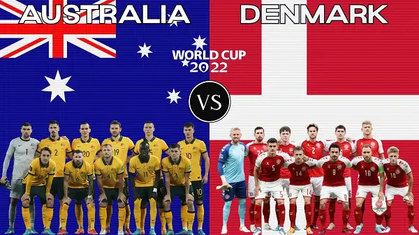 Soi kèo Úc vs Đan Mạch trước trận đấu