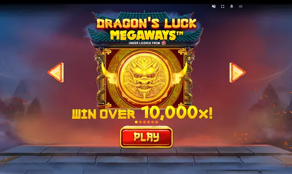 Tìm hiểu về game đánh bạc Dragon’s Luck Megaways trên CF68