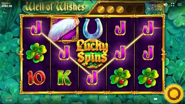 Game slot Well of Wishes cung cấp cho người chơi với nhiều tính năng thưởng