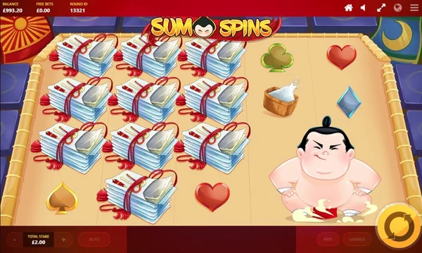 Các biểu tượng trả thưởng của Sumo Spins