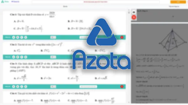Ứng dụng Azota có giao diện thân thiện, dễ sử dụng