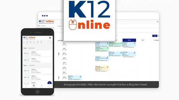Ứng dụng K12Online - ứng dụng học tập hỗ trợ quản lý học và thi trực tuyến hiệu quả