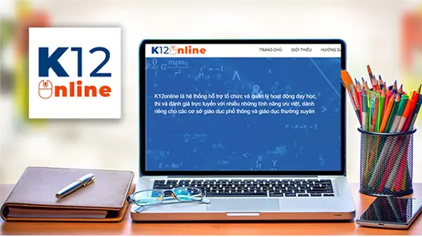 Phần mềm K12Online tích hợp nhiều tính năng tiện ích hỗ trợ học tập