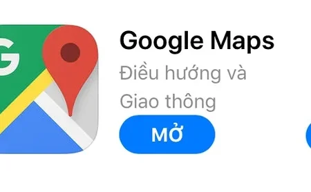 Ứng dụng Google Maps: Bản đồ thu nhỏ trong điện thoại