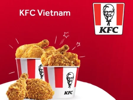 Đặt gà nhanh chóng với ứng dụng KFC Vietnam