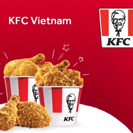 Đặt gà nhanh chóng với ứng dụng KFC Vietnam