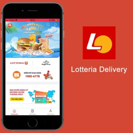 Lotteria Delivery – Ứng dụng đặt đồ trực tuyến từ tập đoàn Lotte