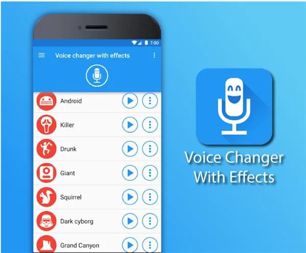 Voice Changer là một ứng dụng cho phép người dùng thay đổi giọng nói của mình
