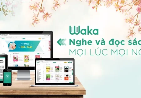Ứng dụng Waka: Platform sách trực tuyến bản quyền lớn nhất