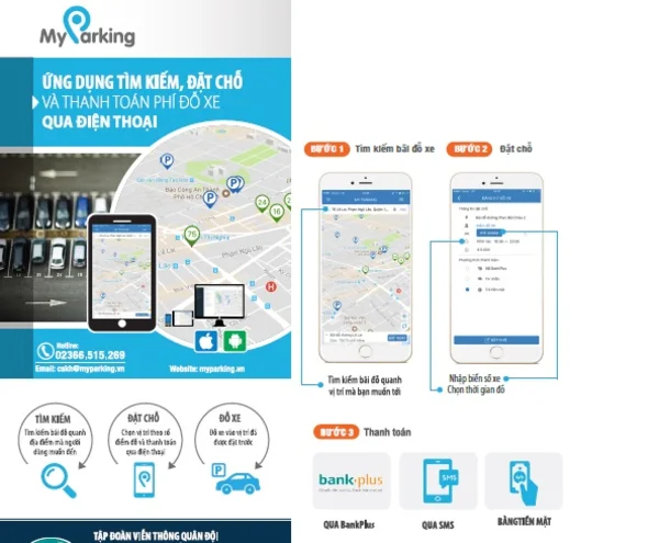 MyParking là một ứng dụng di động được thiết kế để giúp người dùng tìm kiếm và đặt chỗ đỗ xe