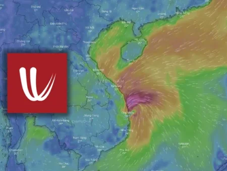 Ứng dụng Windy -Radar dự báo thời tiết, cảnh báo mưa bão