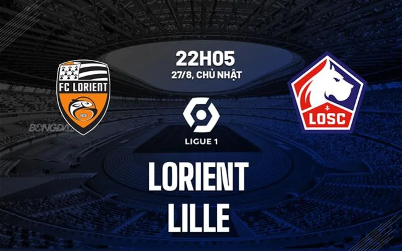 Soi kèo Lorient vs Lille Ligue 1 ngày 27/08/23