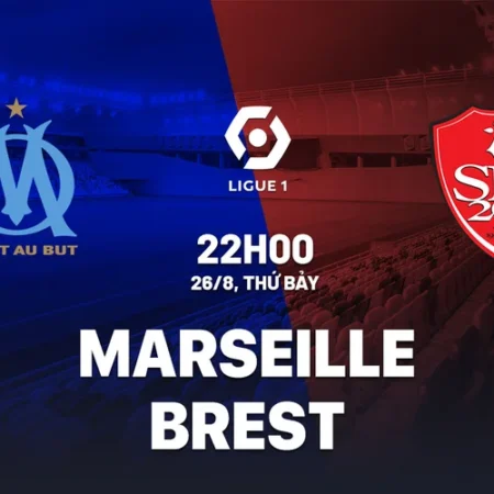 Soi kèo Marseille vs Brest Ligue 1 ngày 26/08/23