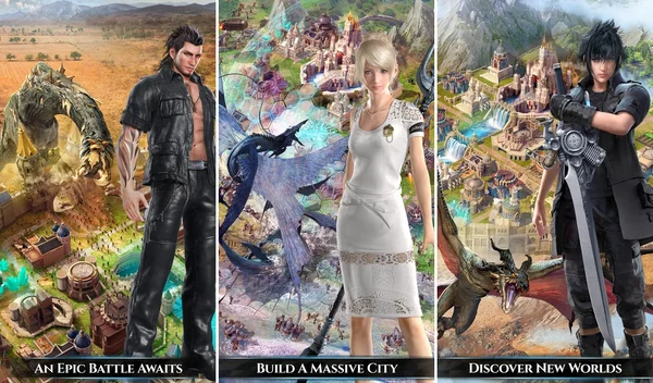 Game Final Fantasy XV: A New Empire có lối chơi chiến lược thú vị