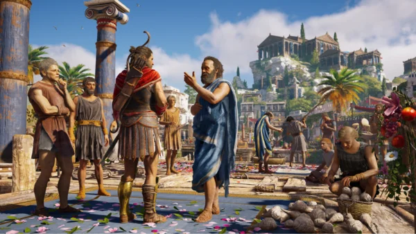Lối chơi hành động phiêu lưu cực hot trong Game Assassin's Creed Odyssey