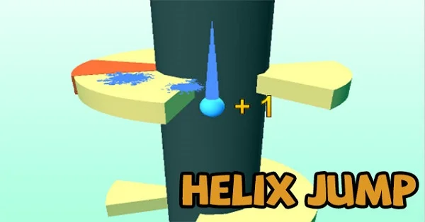Game Helix Jump là một trò chơi thuộc thể loại Platformer
